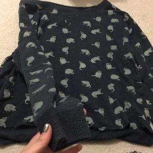 Cat long sleeve vans